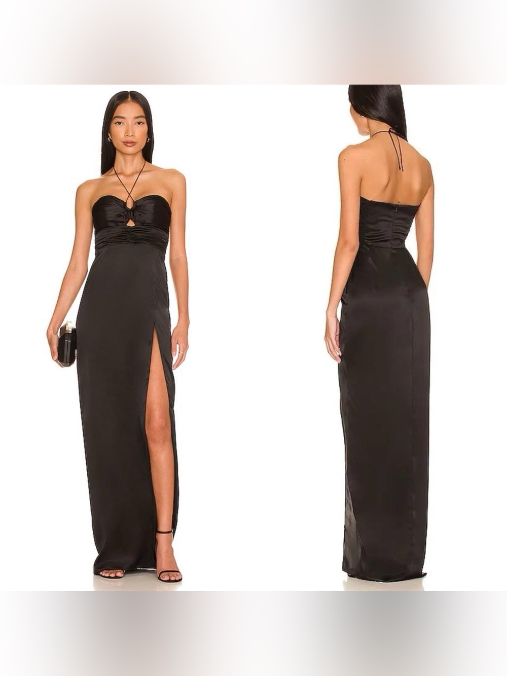 Amanda Uprichard Silk Destina Gown